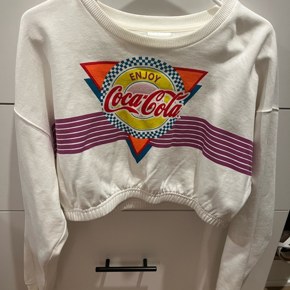 Coca-Cola Cropped Sweatshirt